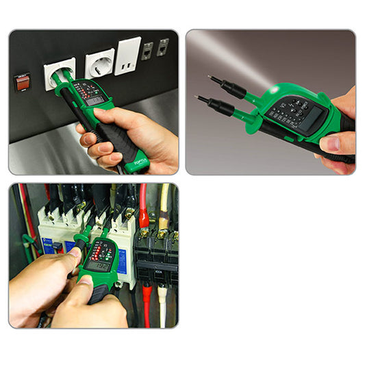 Multifunctional Voltage Tester with Digital Display